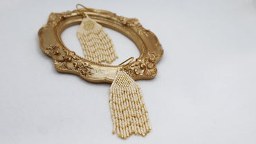 ARETES FLECOS GOLDEN