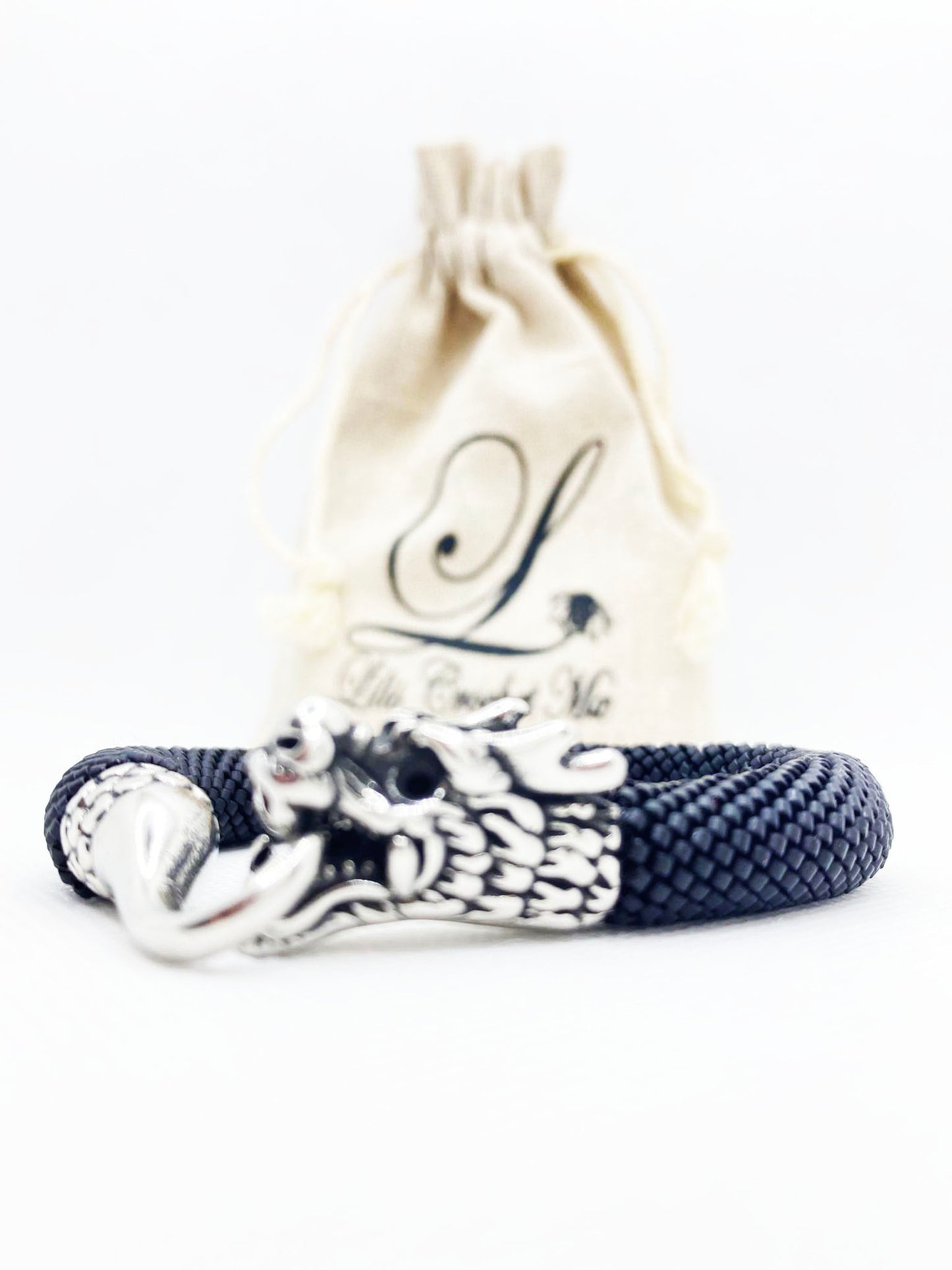 PULSERA DRAGON NOIR