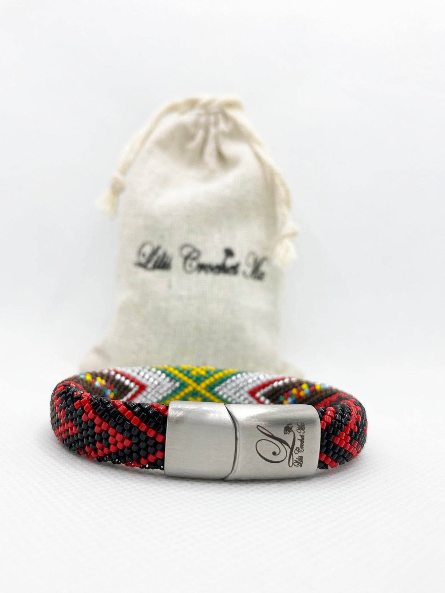 BRACELET "IDDE" ORULA, OBATALA, OYA, ELEGUA, SHANGO