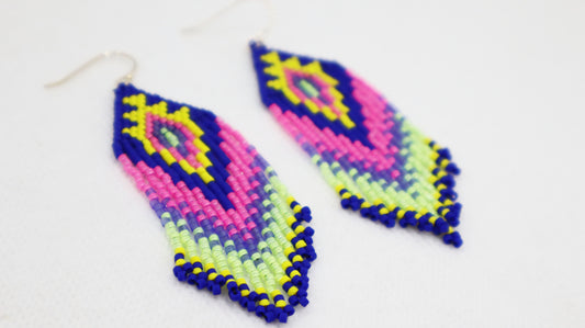 ARETES NEÓN FLECOS