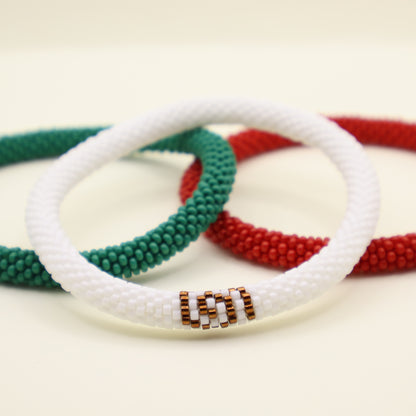 Set de Pulseras México – Verde, Blanco y Rojo 🇲🇽